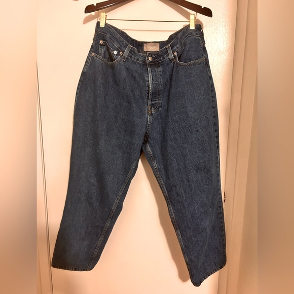 Everlane Curvy 90s Cheeky Jeans in deep Atlantic blue - Picture 2 of 7